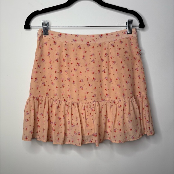 LOVESHACKFANCY Piper Skirt Mini Floral Sardinia - Picture 7 of 9
